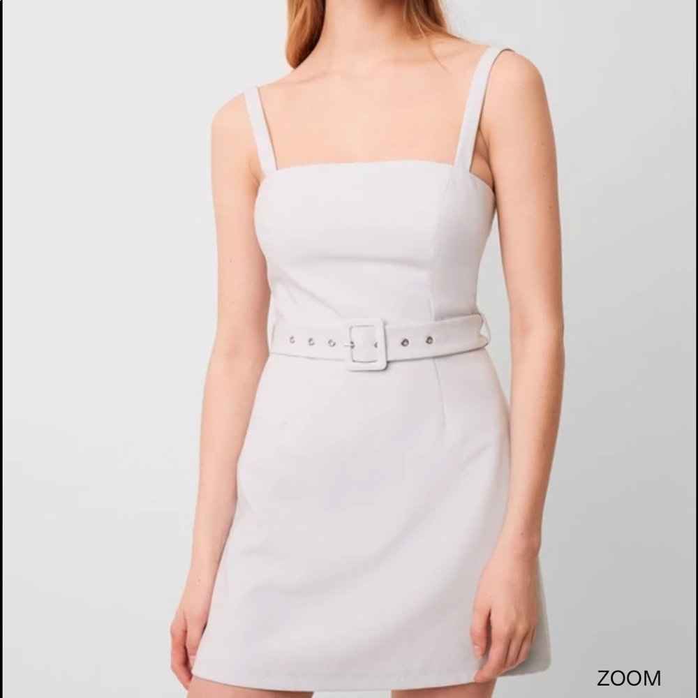 Baby blue French Connection mini dress